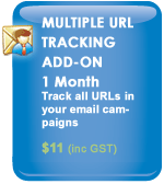 eNudge Email 1 month multiple URL tracking add-on