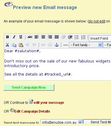email marketing last minute checklist